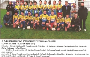 Les cadets au Top ! ..